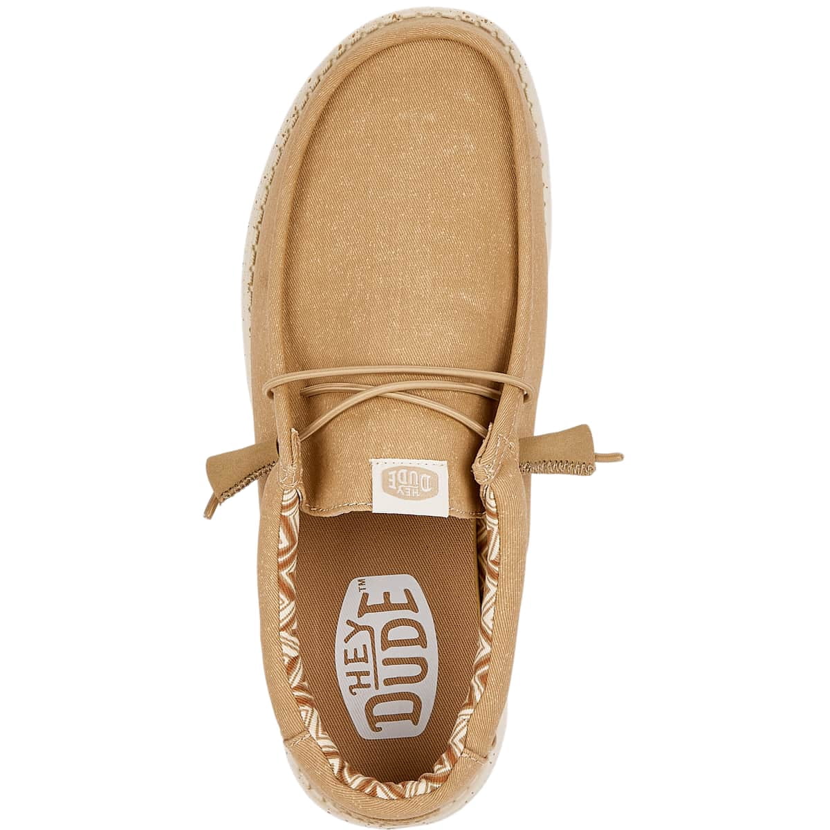 HEYDUDE Men Wally Stretch Canvas, Light Grey, 8