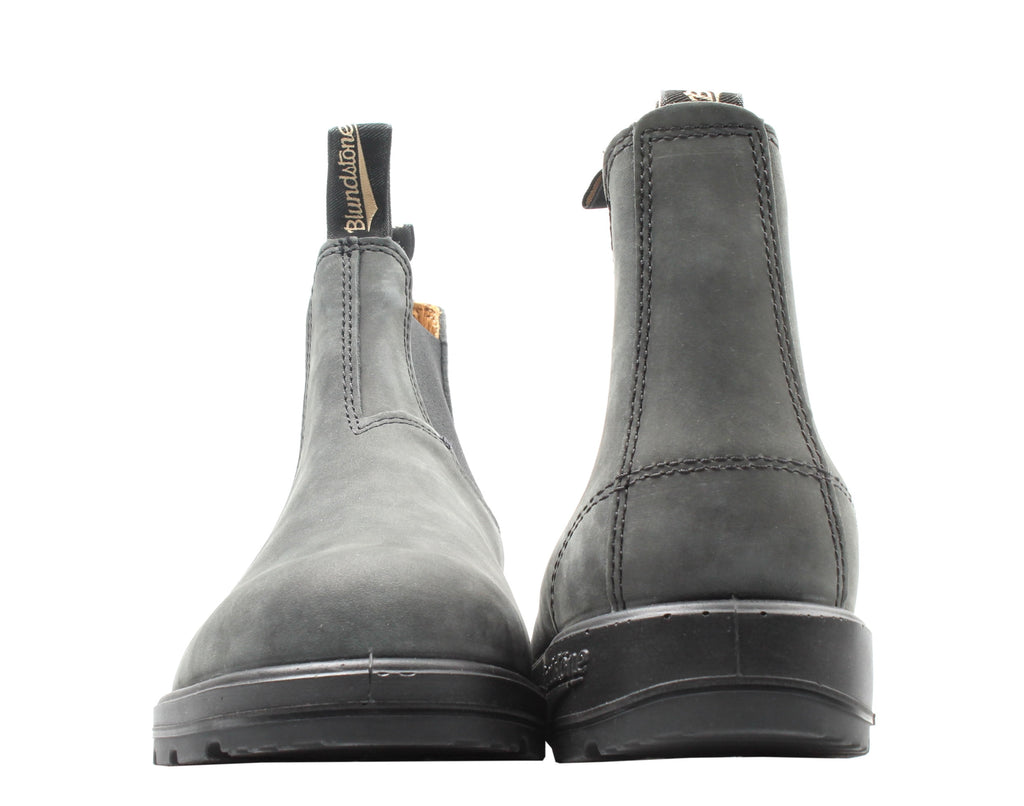 Blundstone Elastic Sided Lined Unisex Shoes Size 4.5, Color: Rustic Black