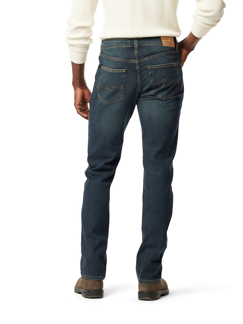 Levi Strauss Signature Men's Straight Fit Jeans