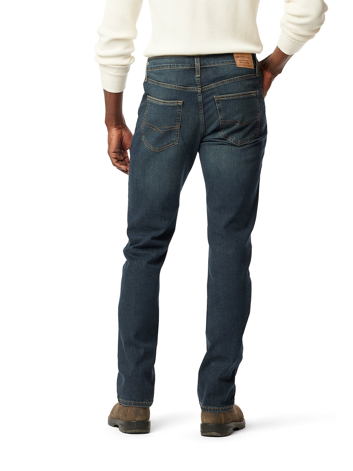 Levi Strauss Signature Men's Straight Fit Jeans