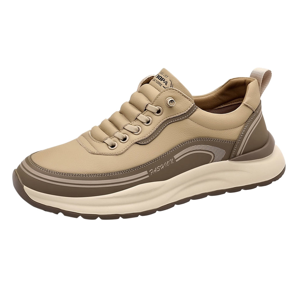 EaseDay Men's Walking Shoes Casual Sneakers Lightweight Breathable Lace Up Shoes for Men Comfortable Everyday Running Travel Beach and Outdoor Wear