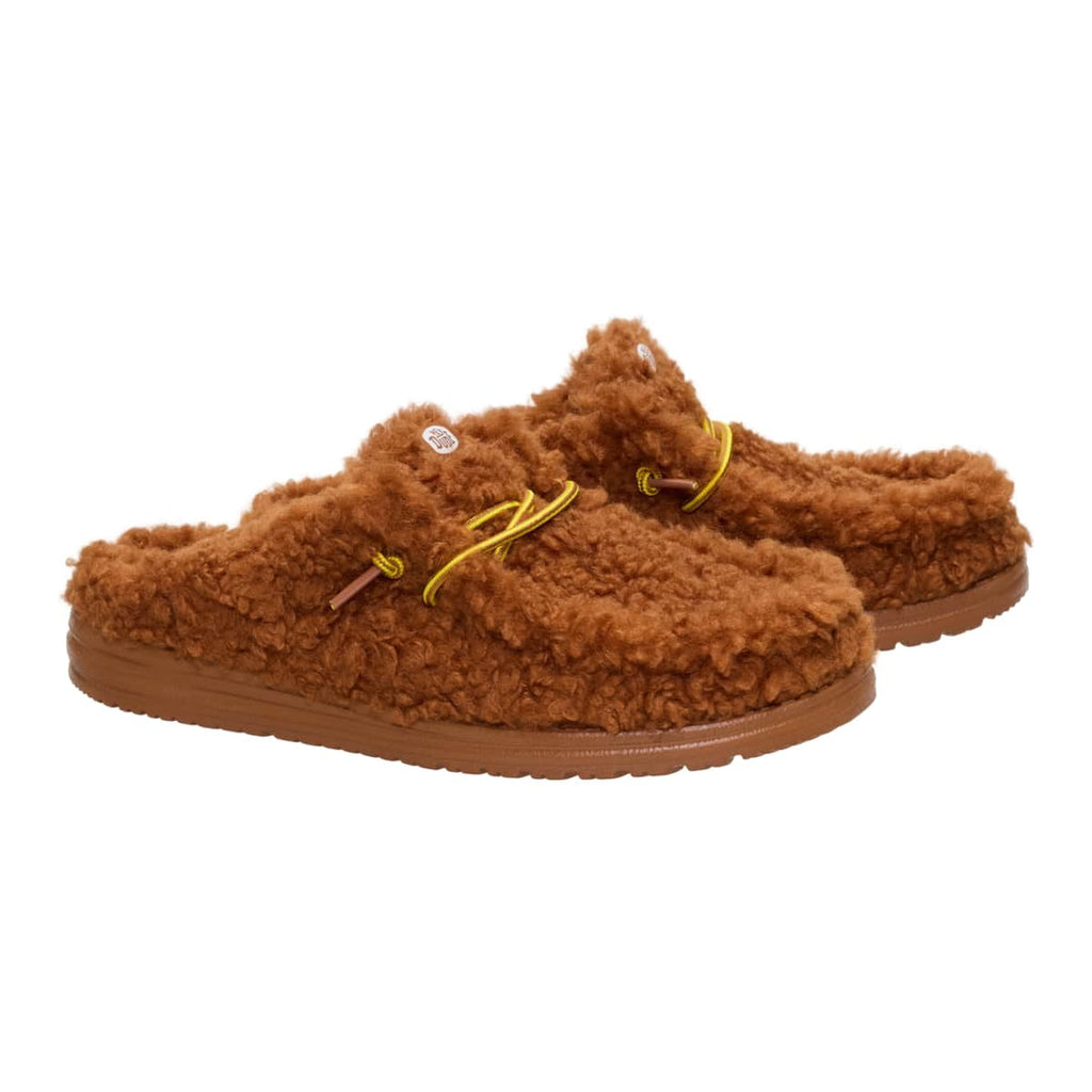 HEYDUDE Wally Slipper, Cozy Timber Wolf, 12
