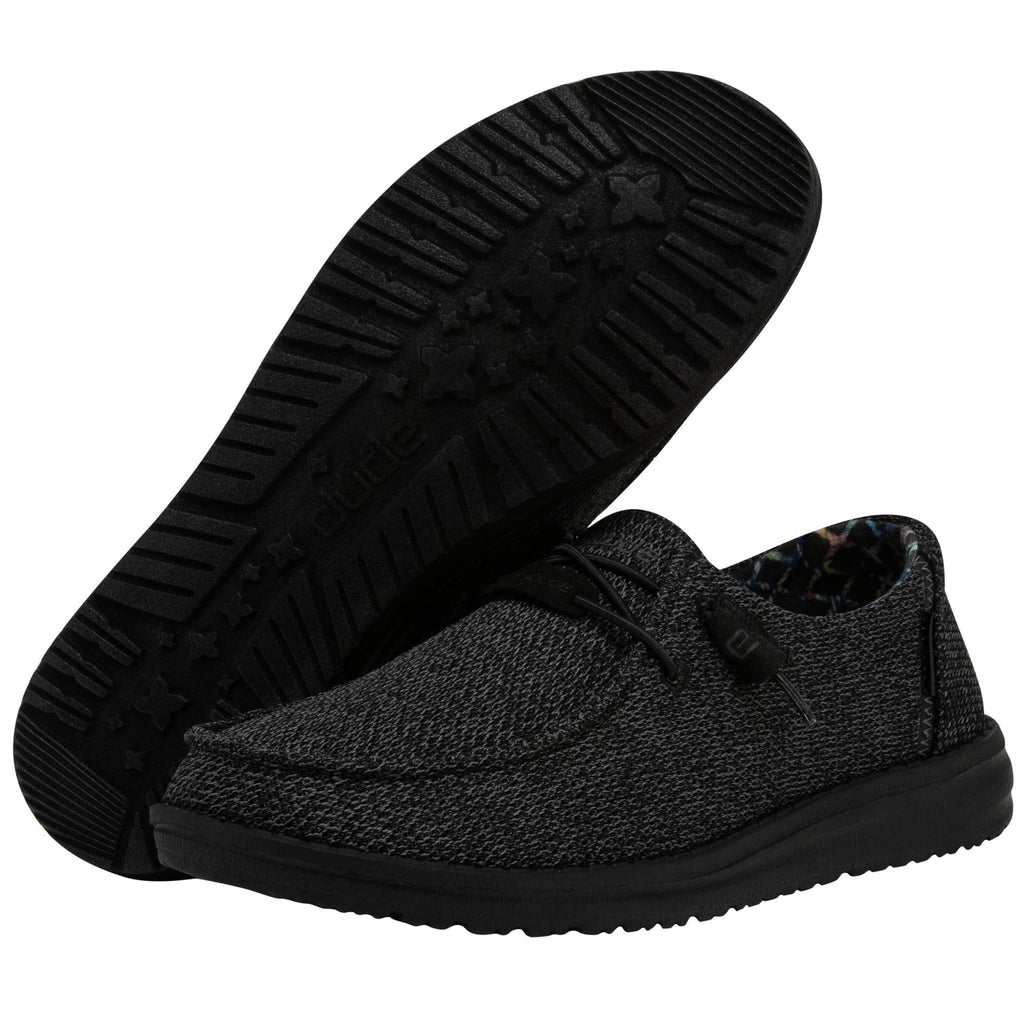 Hey Dude Wendy Sox Micro - Total Black