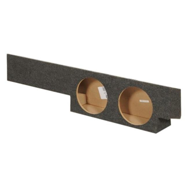 2 Hole 10 in. Woofer Box for Ford 2000-2003 F150 Super Crew
