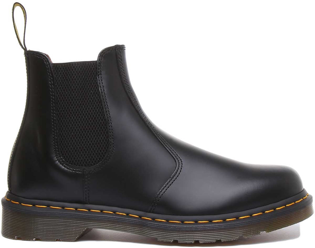Dr. Martens Chelsea Ankle Boots - Black Smooth Black (Men's)