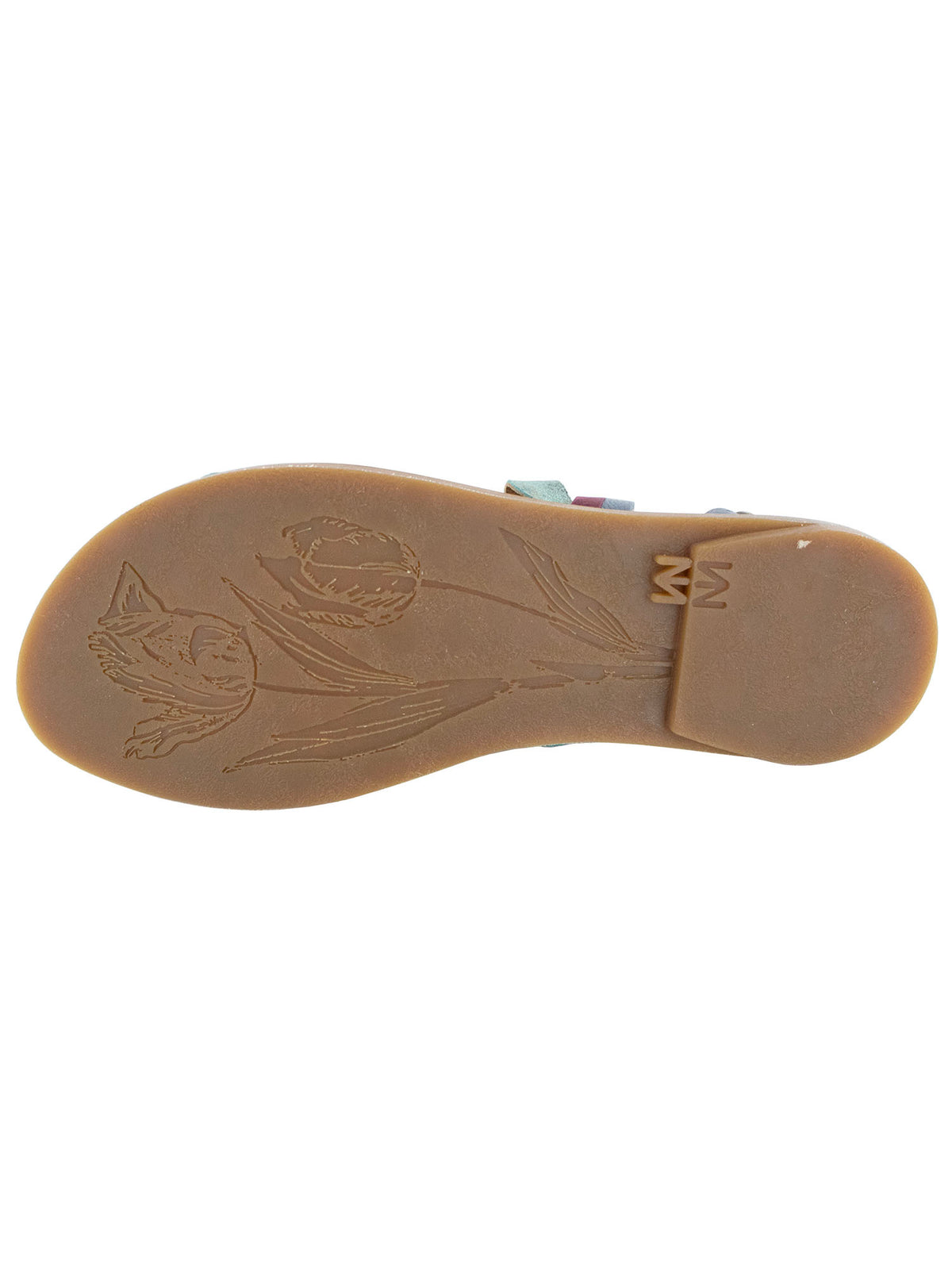 El Naturalista Womens Tulip N5188 Flat Sandal Shoes, Taupe, EU 36 / US 6