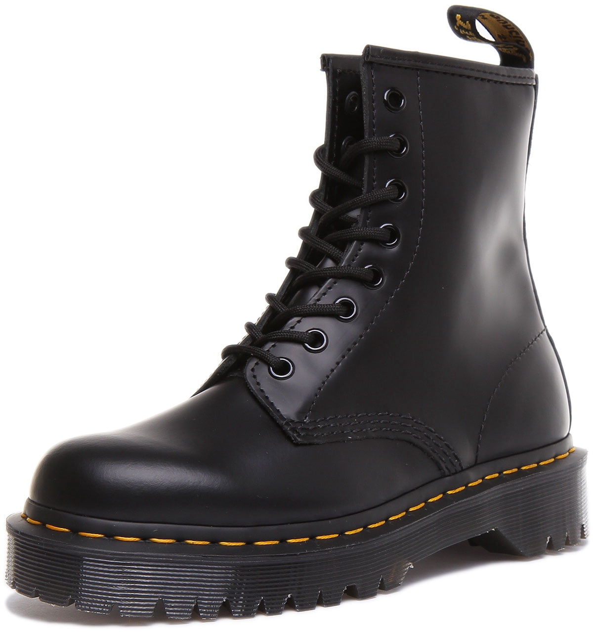 Dr. Martens 1460 Bex Platform Combat Boots, Black, Men’s 5 / Women’s 6