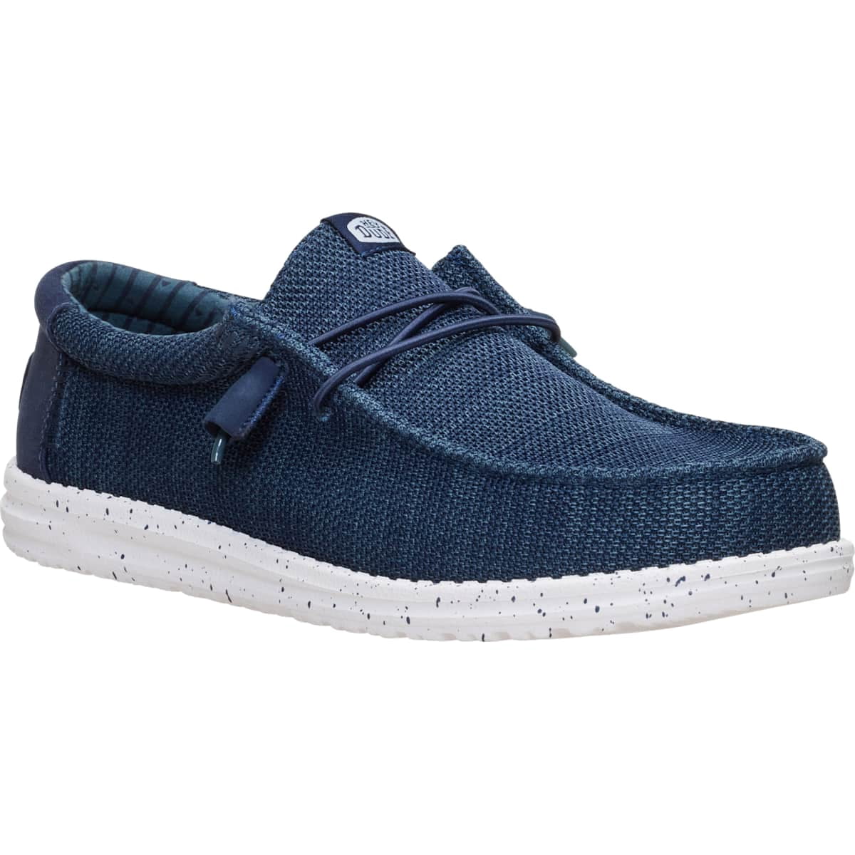 HEYDUDE Men Wally Stretch Sox Wide, Gray, 10