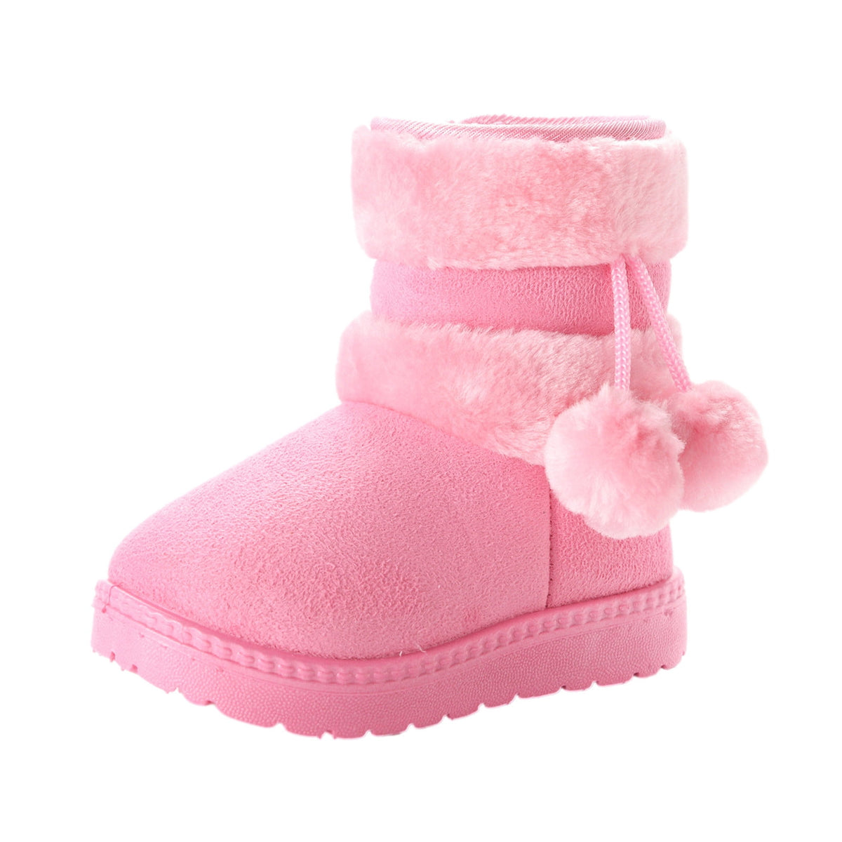 Boots Gift for Girls Girl's Winter Snow Boots Warm Faux Fur Lined Short Fashion Boot(Toddler/Little Kid) Save Big