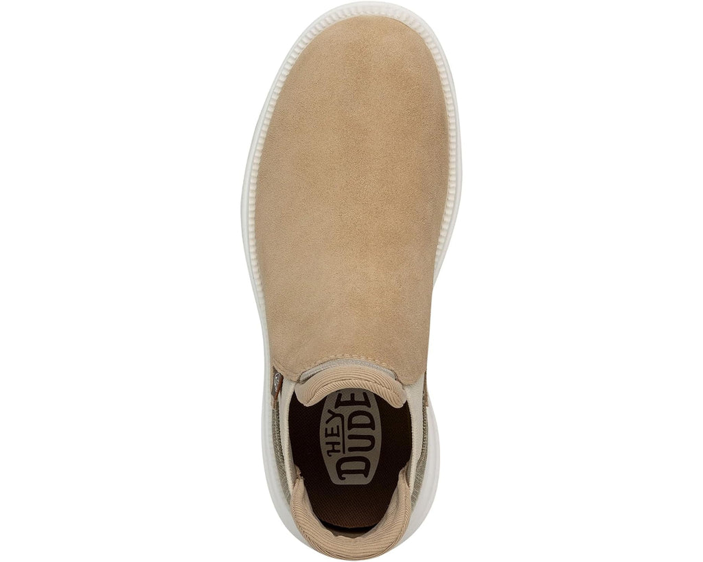 Hey Dude Branson Suede Boot (Tan) Women's Shoes 8 M
