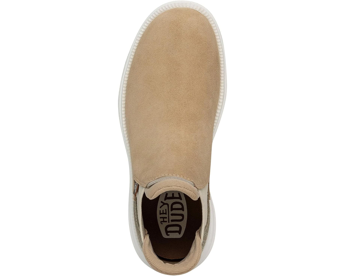 Hey Dude Branson Suede Boot (Tan) Women's Shoes 8 M