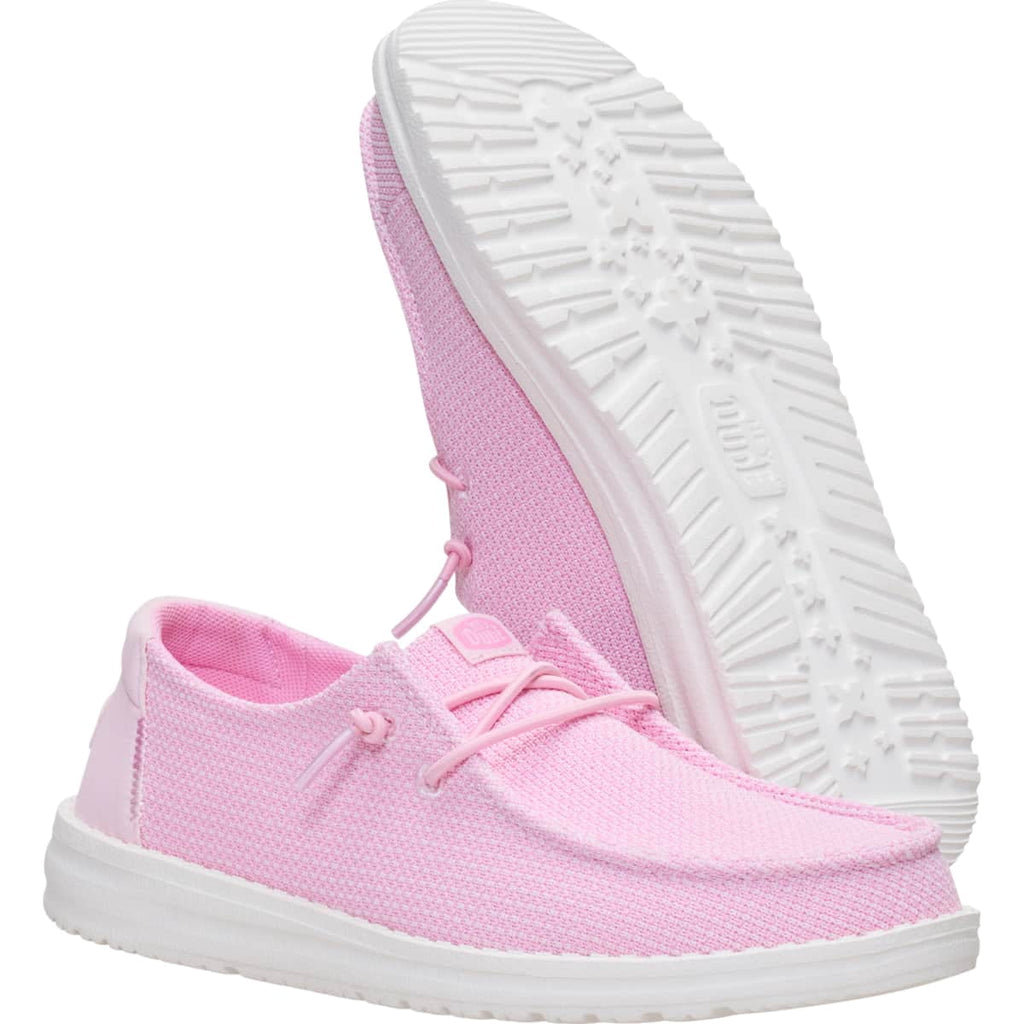 HEYDUDE Women Wendy Mesh Light Pink, Light Pink