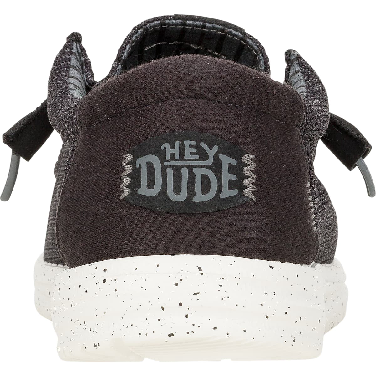 HEYDUDE Men Wally Stretch Sox Wide, Gray, 12