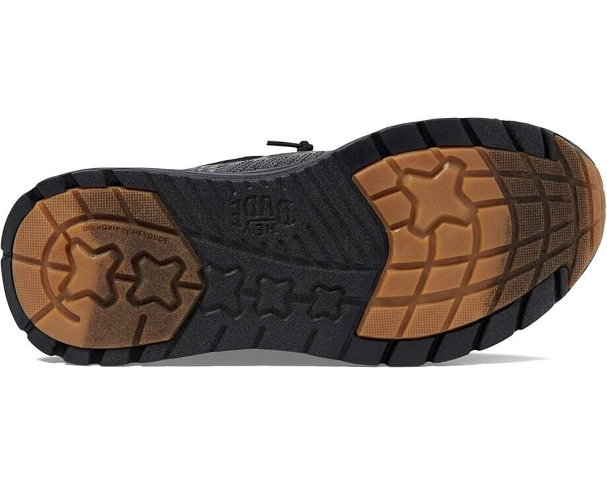 Mens Hey Dude Sirocco Black Night Tennis Shoe
