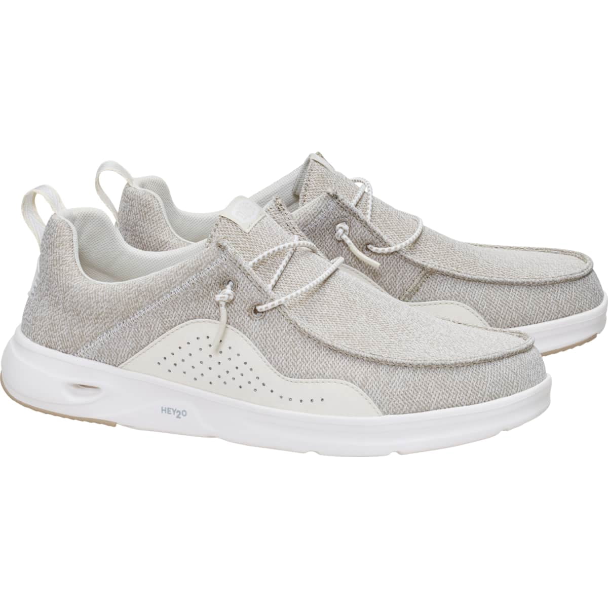 HEYDUDE Men HEYDUDE Mens Wally Hey2O Mesh, Monument Grey/Dawn Blue, 11, Monument Grey/Dawn Blue, 11