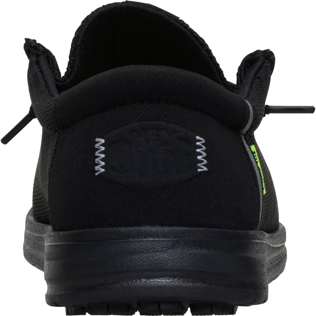 HEYDUDE Men Wally Work Comp Toe, Black, 15