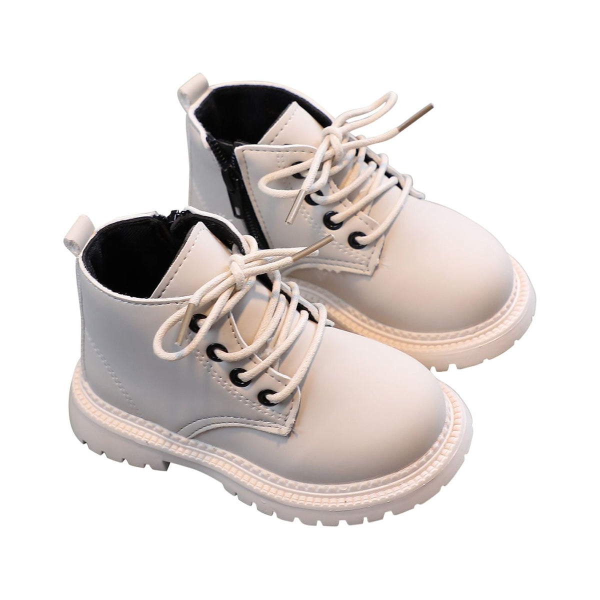 Girls' Boots Girls Kids Lace up Faux Fur Ankle Boots Winter Boots for Toddler/Little Kid/Big Kid Save Big