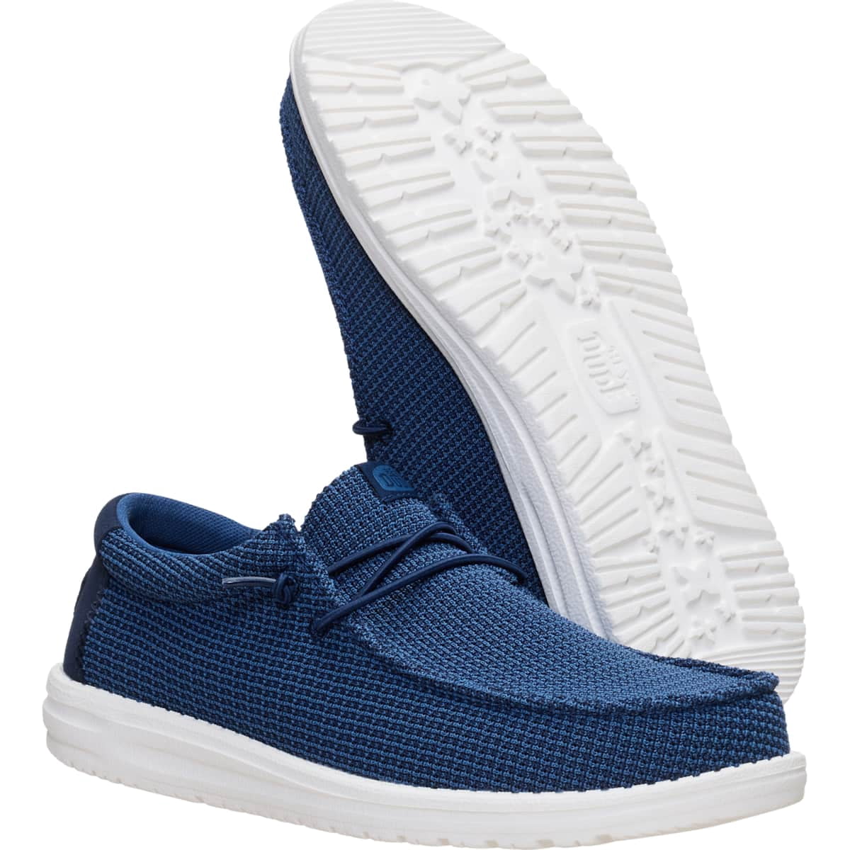 HEYDUDE Men Wally Mesh, Navy, 13