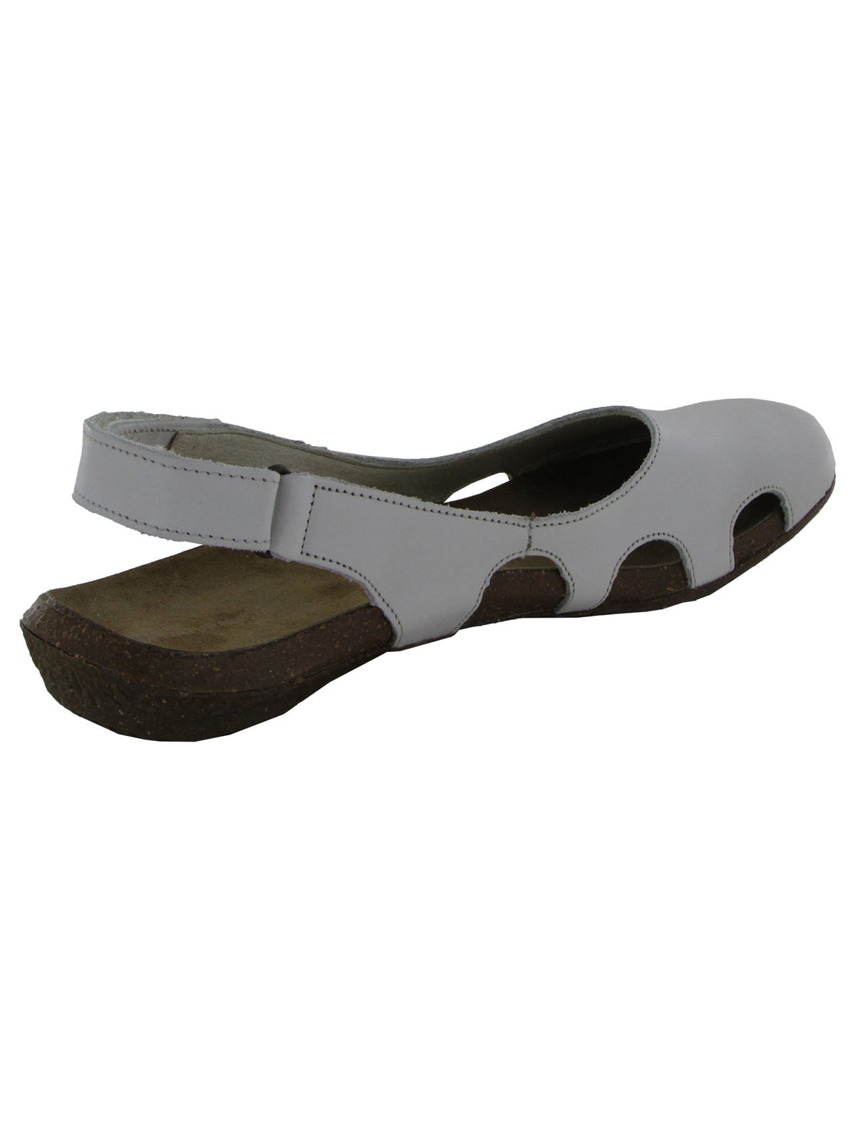 El Naturalista Womens Wakataua N413 Sandal Shoes, White, EU 36 / US 6