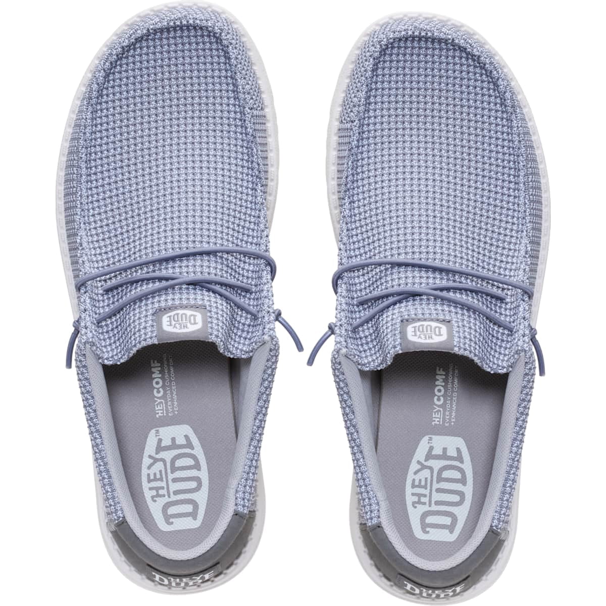 HEYDUDE Men Wally Mesh , Grey, 11