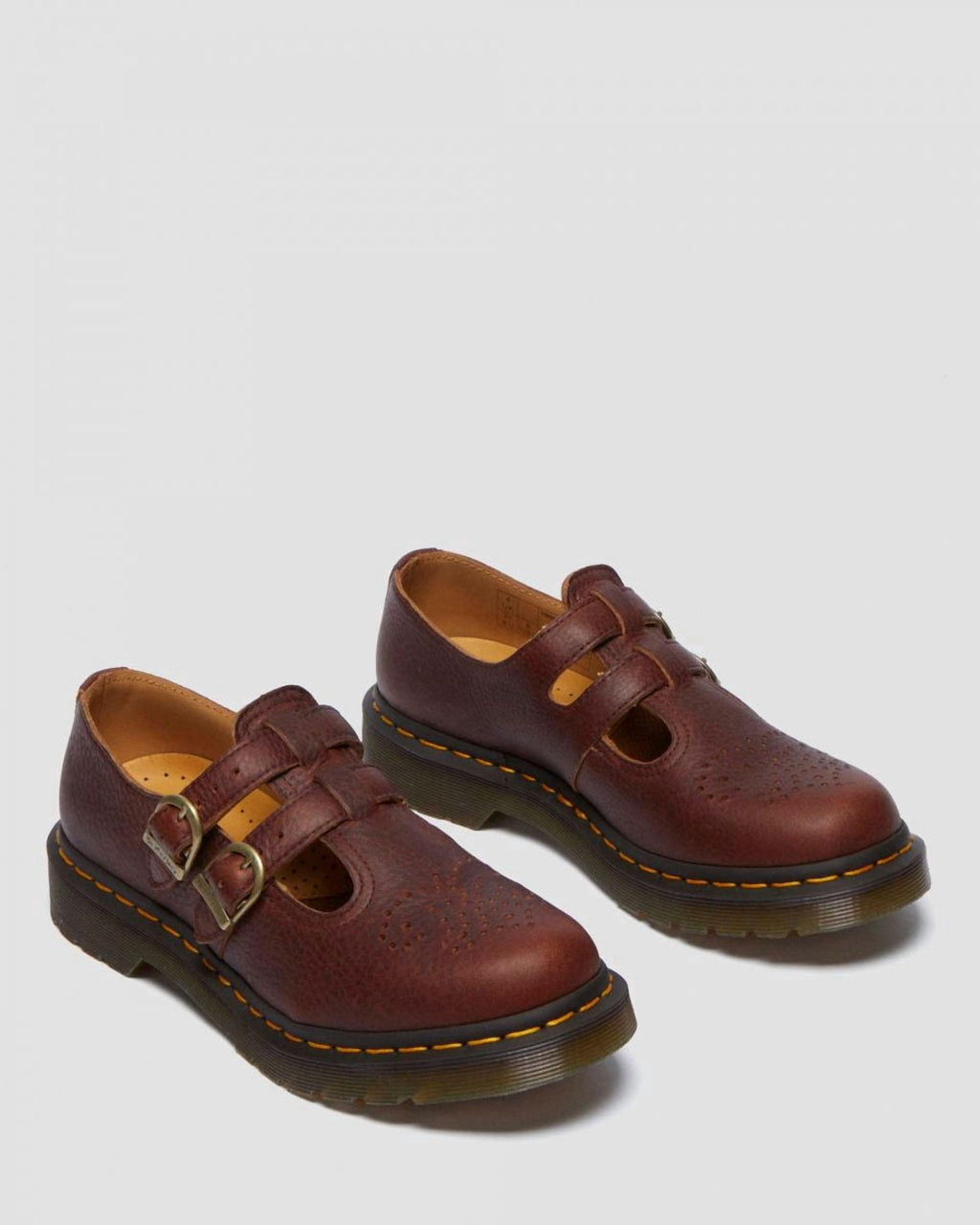 Dr Martens Women's 8065 Mary Jane Cashew Ambassador Leather - 32005253