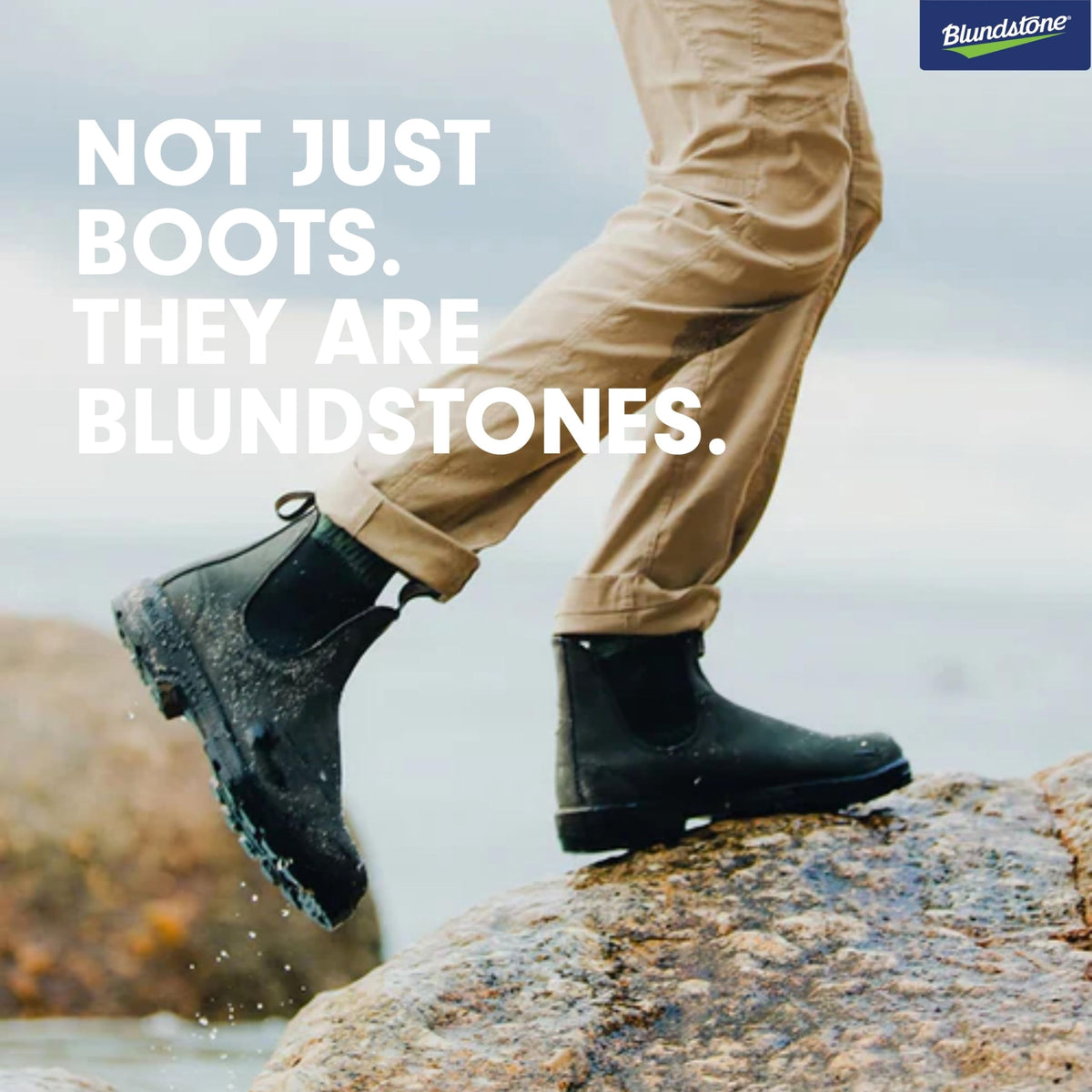 Blundstone 587 Unisex Classic Series Chelsea Boot for Men and Women with Shock Absorption and Premium Water Resistant Leather, Rustic Black, 8 US Men / 10 US Women / 7 AU - AUTHORIZED DEALER