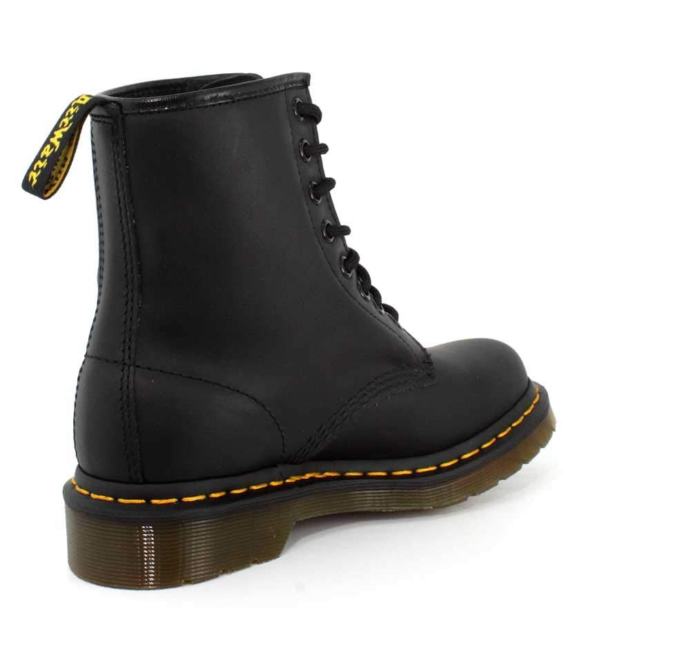 Dr. Martens 1460 Vonda Boots 8 Eye Floral Womens Shoes - Black