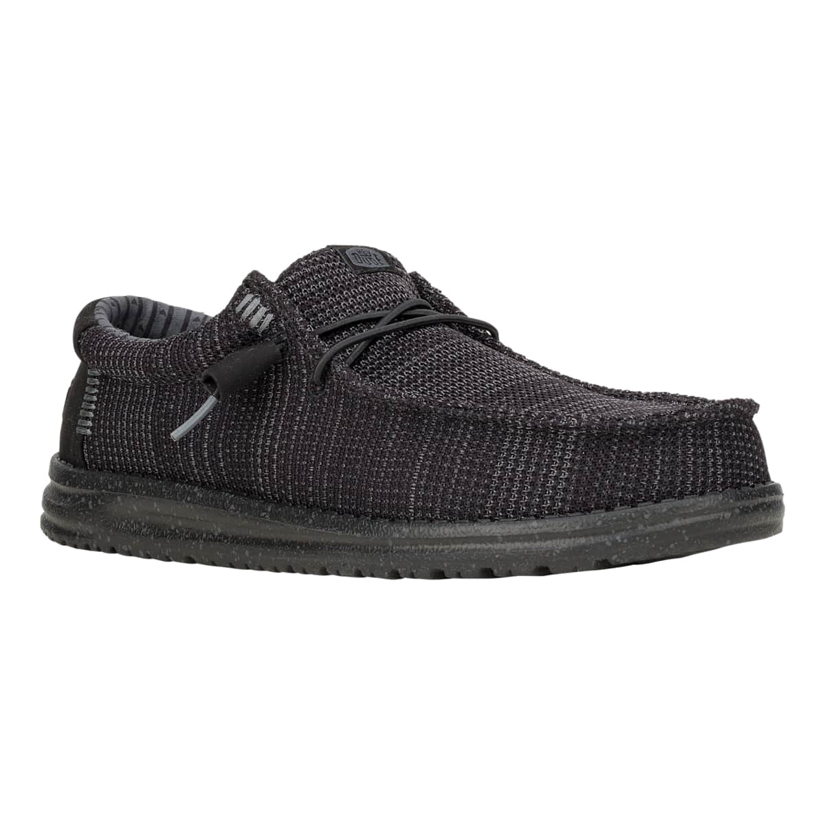 HEYDUDE Wally Stretch Sox Wide, Navy, 12