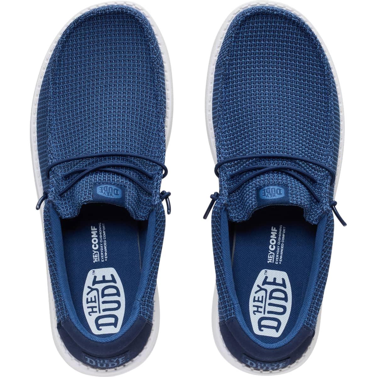 HEYDUDE Men Wally Mesh, Navy, 13
