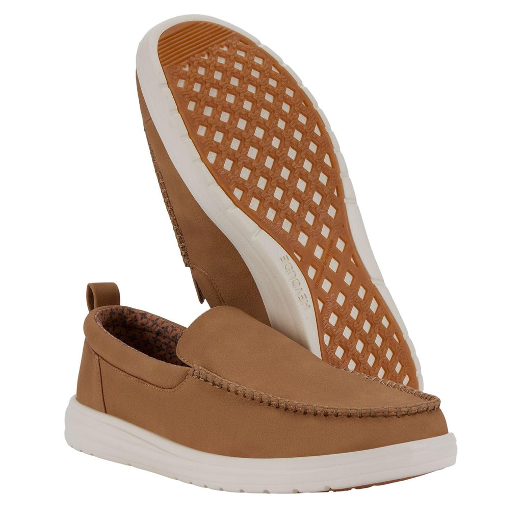 HEYDUDE Paul Loafer Classic Walnut Size 10, Mens Shoes, Men's Slip-on Loafers, Comfortable & Light-Weight