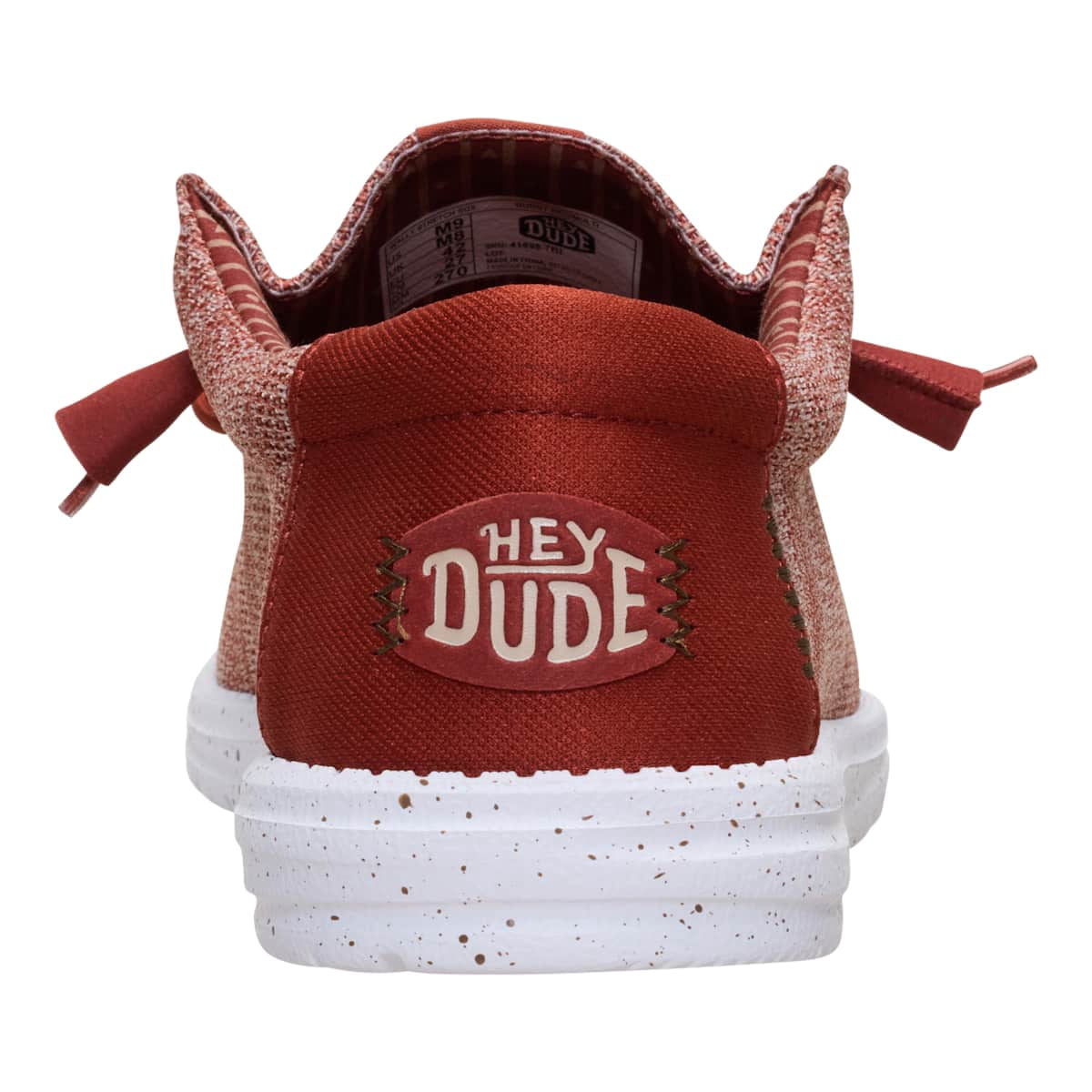 HEYDUDE Men Wally Stretch Sox, Red, 10