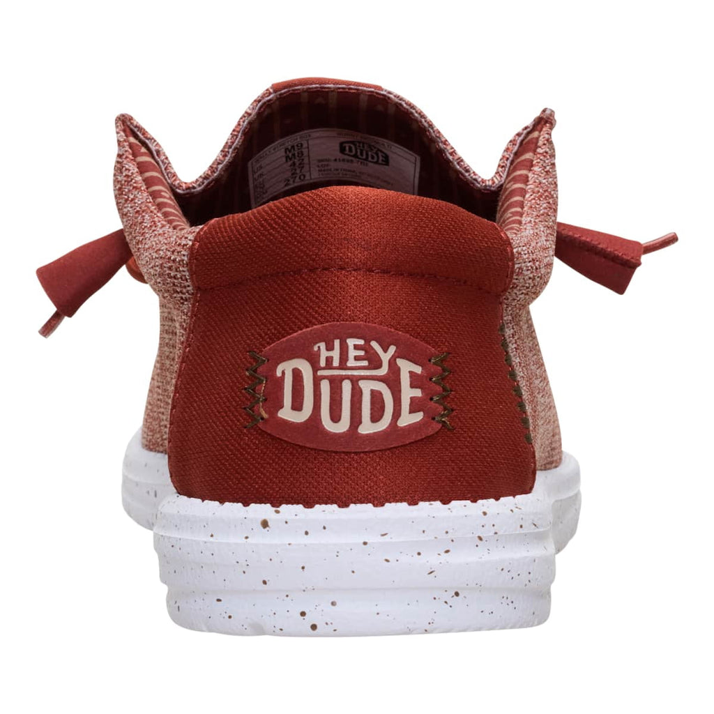 HEYDUDE Wally Stretch Sox, Granite Grey/Black, 10