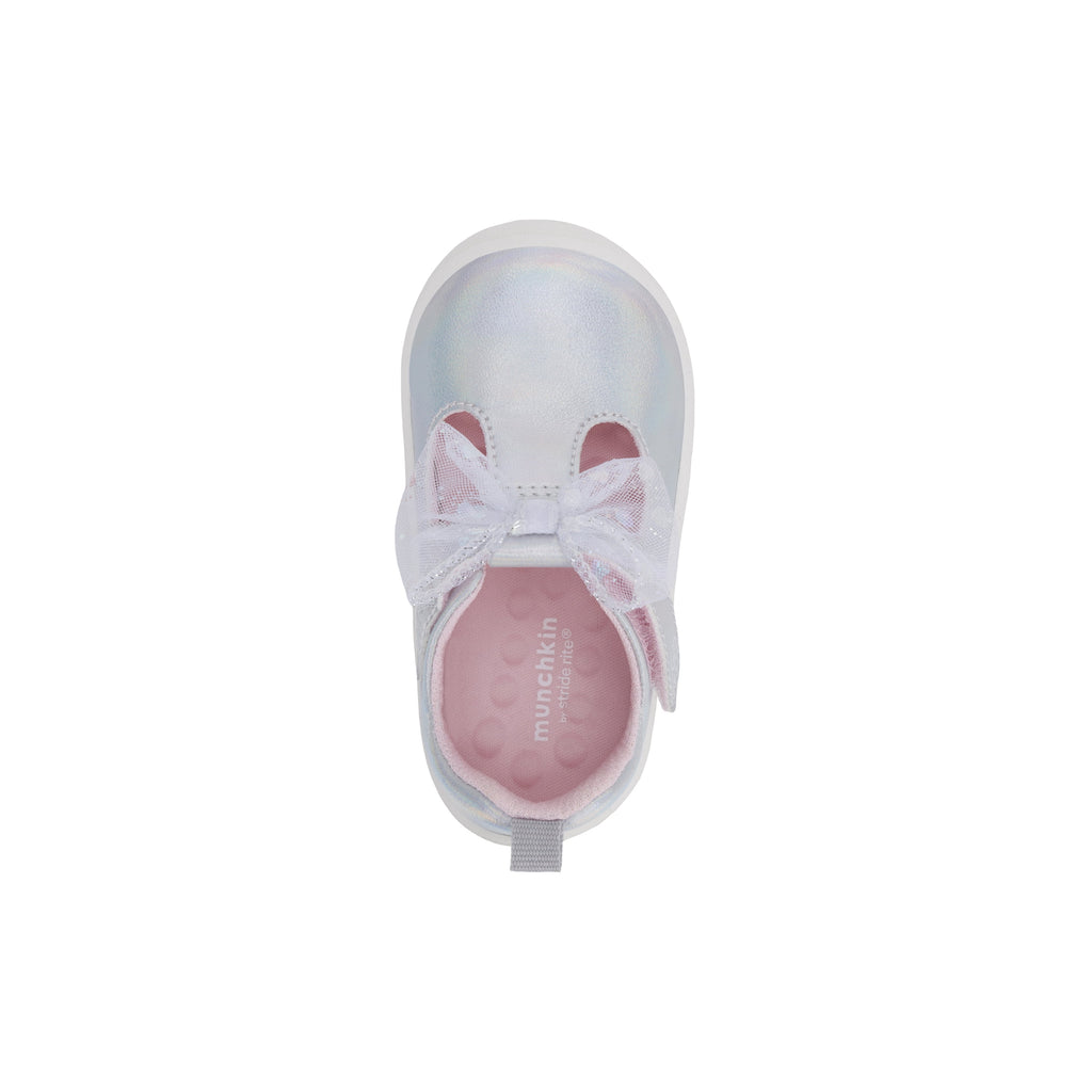Munchkin by Stride Rite Baby Girl Peyson Bow T-Strap Dress Shoe