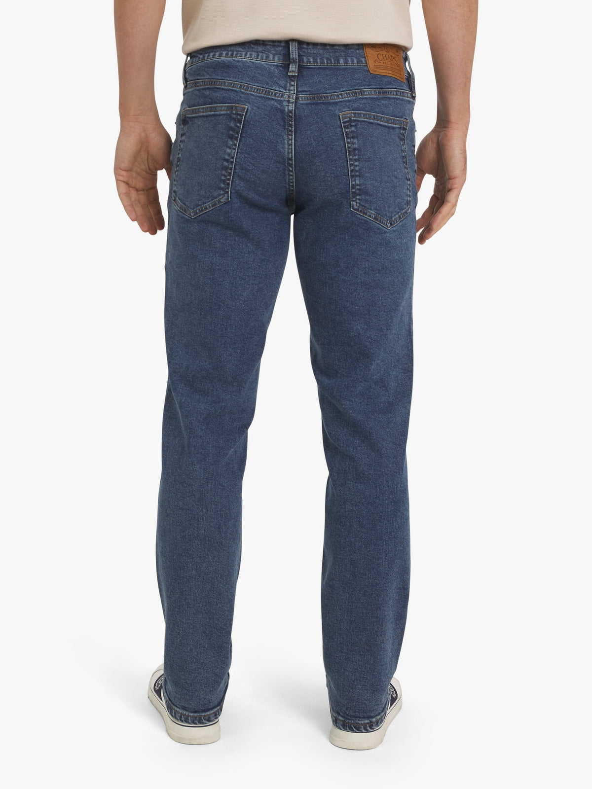Chaps Men's & Big Men's Stretch Regular-Fit Denim Jeans, Sizes 30-42
