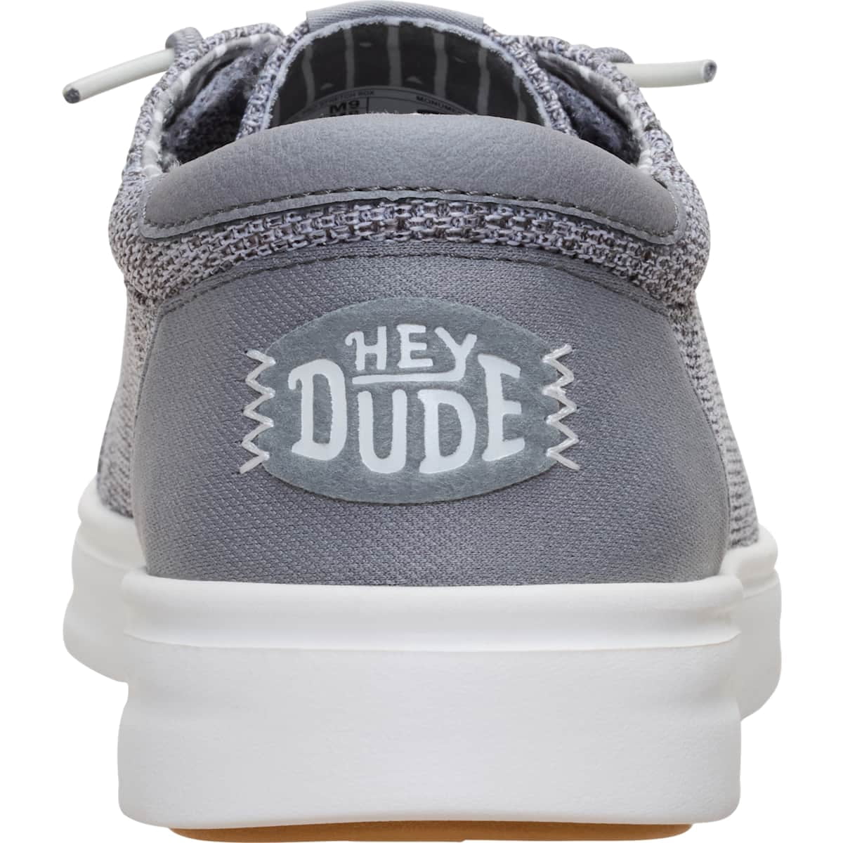 HEYDUDE Men Paul Pro Stretch Sox, Monument Grey, 10