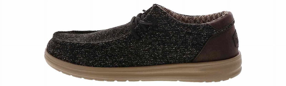 Heydude Paul Knit Casual Shoe | 43351-070 Black