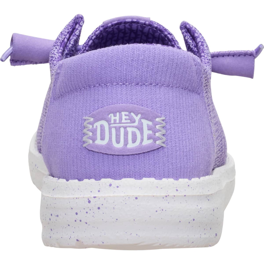 HEYDUDE Wendy Stretch Sox, Purple, 9