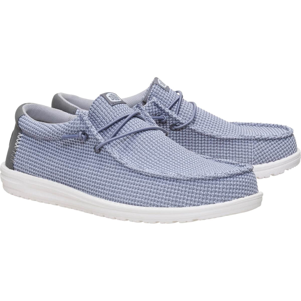 HEYDUDE Men Wally Mesh , Grey, 11