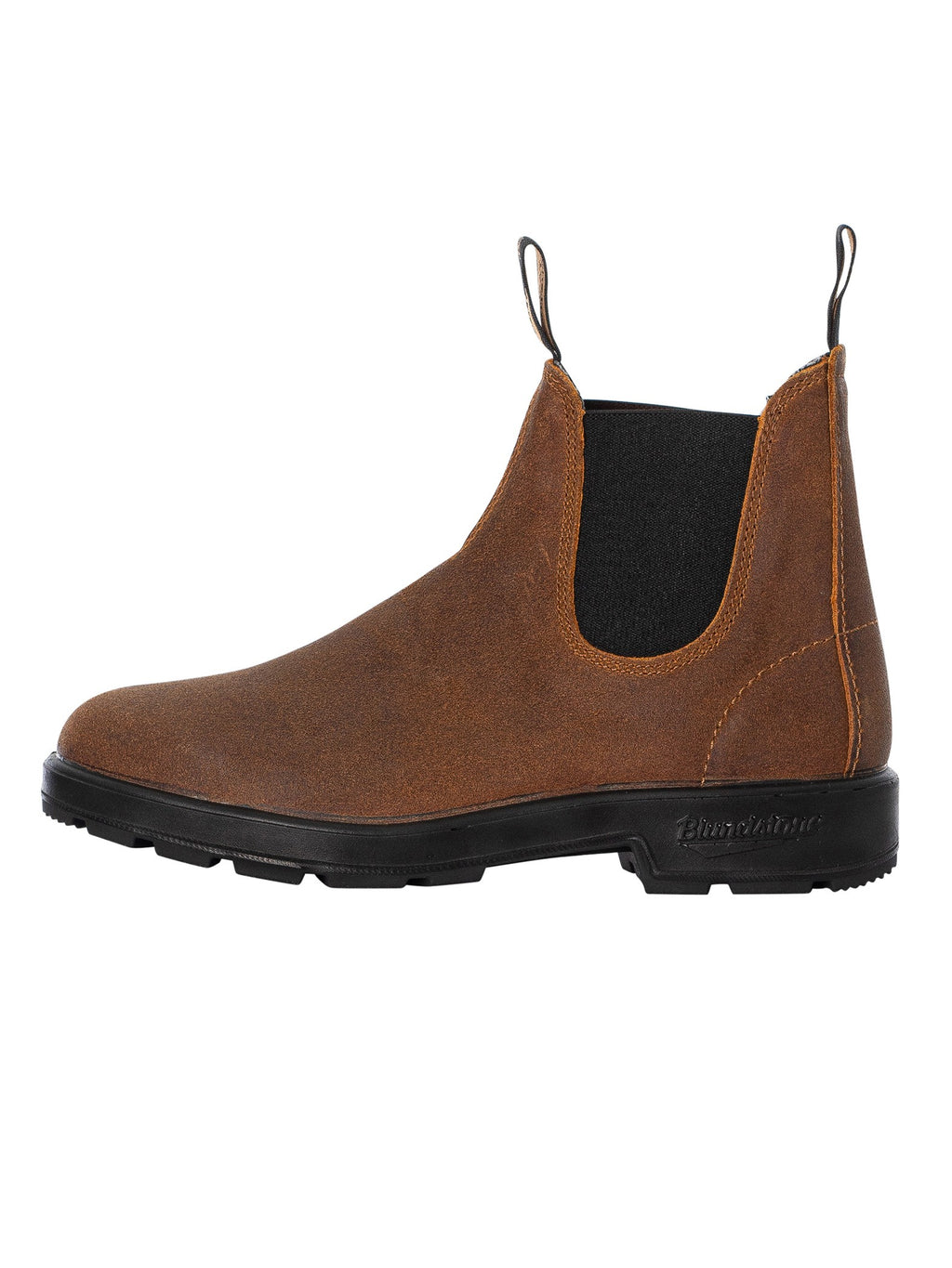 Blundstone Waxed Suede Chelsea Boots, Brown