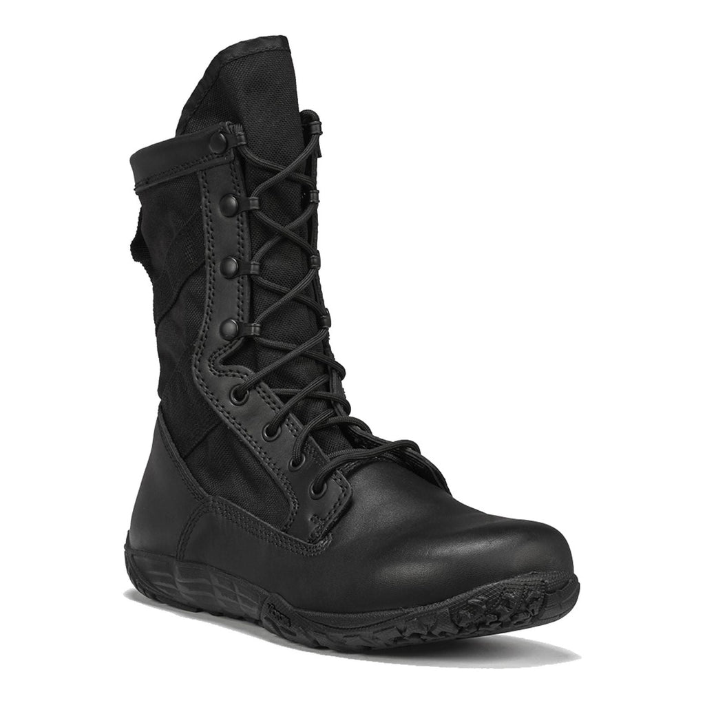 BELLEVILLE Men's Mini-Mil TR102 Minimalist 8in Black Training Boots, Size: 11, Width: R
