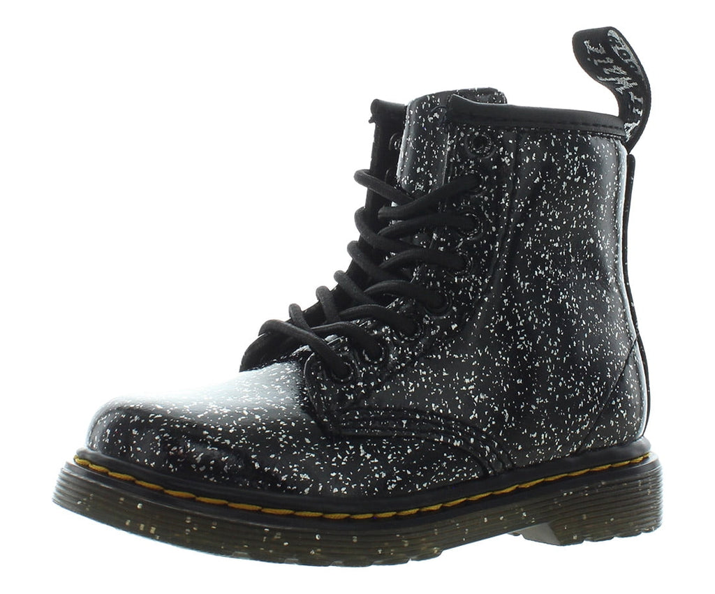 Dr. Martens 1460 Boots Infant/Toddler Shoes Size 8, Color: Cosmic Glitter