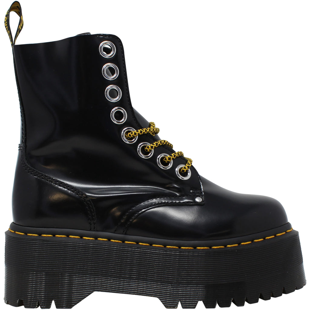 Dr. Martens Jadon Max Black 25566001 Women's Size 8 Medium