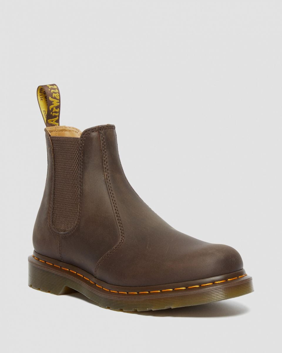 Dr. Martens Mens Crazy Horse Leather Ankle Chelsea Boots