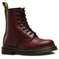 Dr. Martens 1460 8 Eye Boot Unisex Shoes Size 8, Color: Cherry Red Smooth