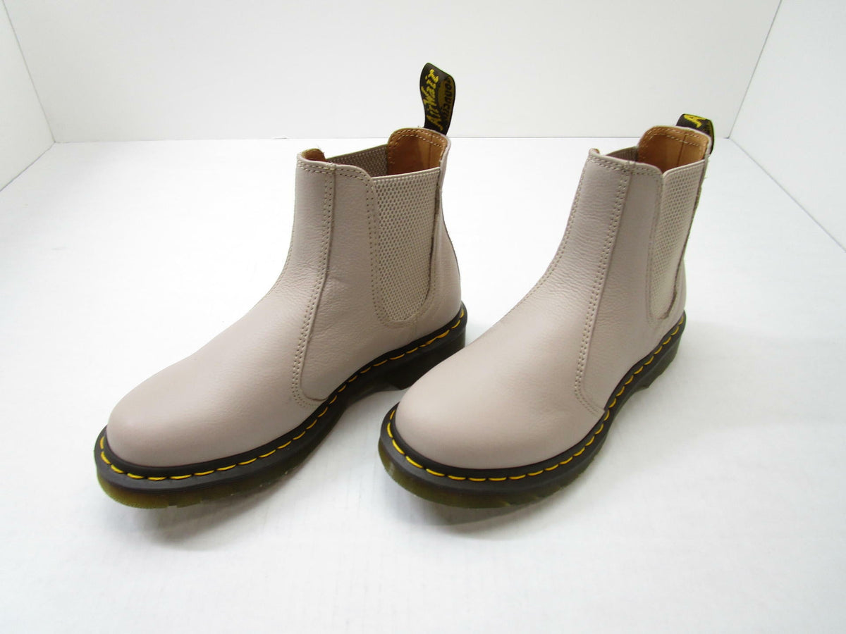 Dr. Martens Women's 2976 Virginia Chelsea Boot, Vintage Taupe, Size - US 8