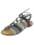 El Naturalista Womens Wakataua 5069 Sandal Shoes, Ocean Mixed, EU 37 / US 7