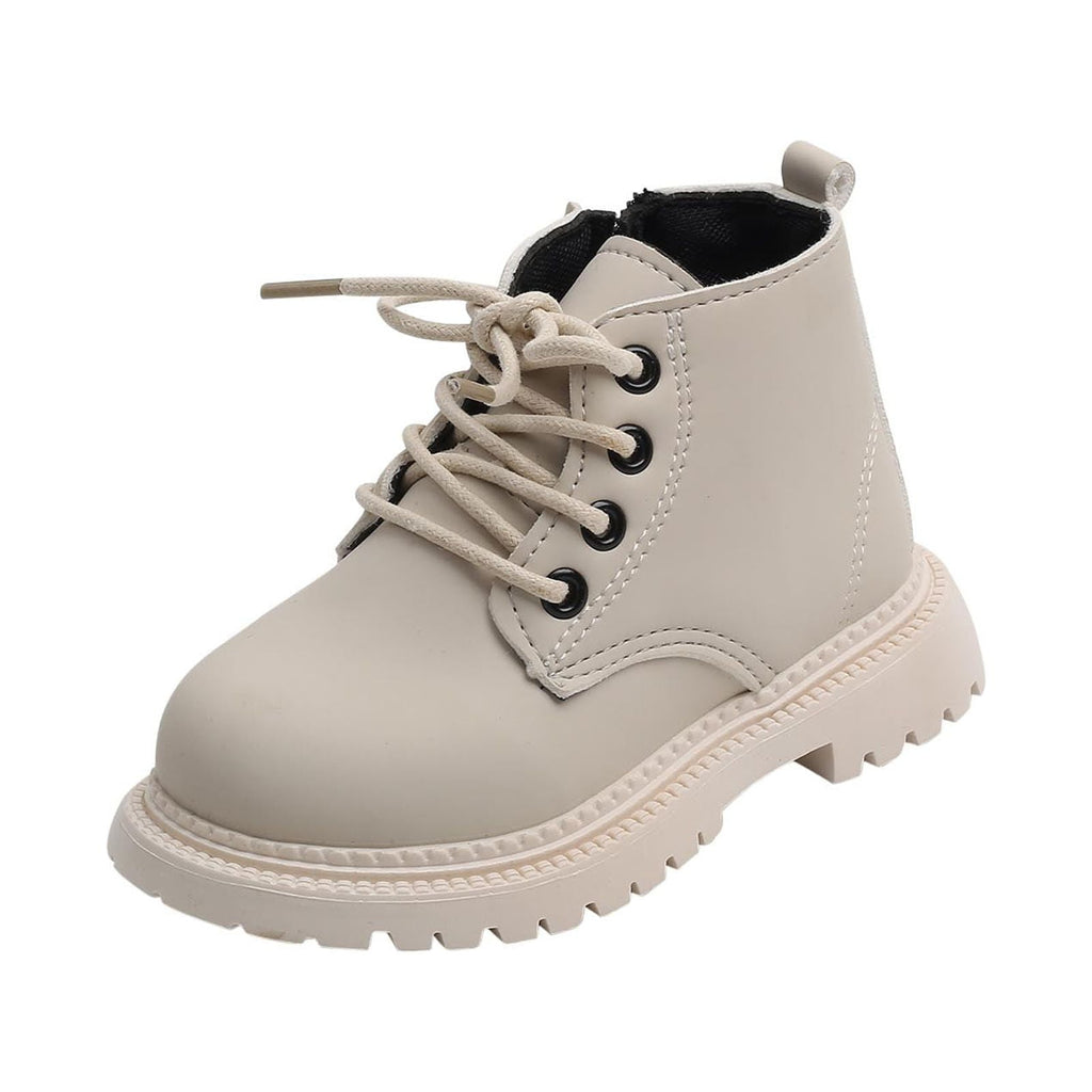 Girls' Boots Girls Kids Lace up Faux Fur Ankle Boots Winter Boots for Toddler/Little Kid/Big Kid Save Big