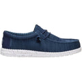 HEYDUDE Wally Stretch Sox Wide, Navy, 12