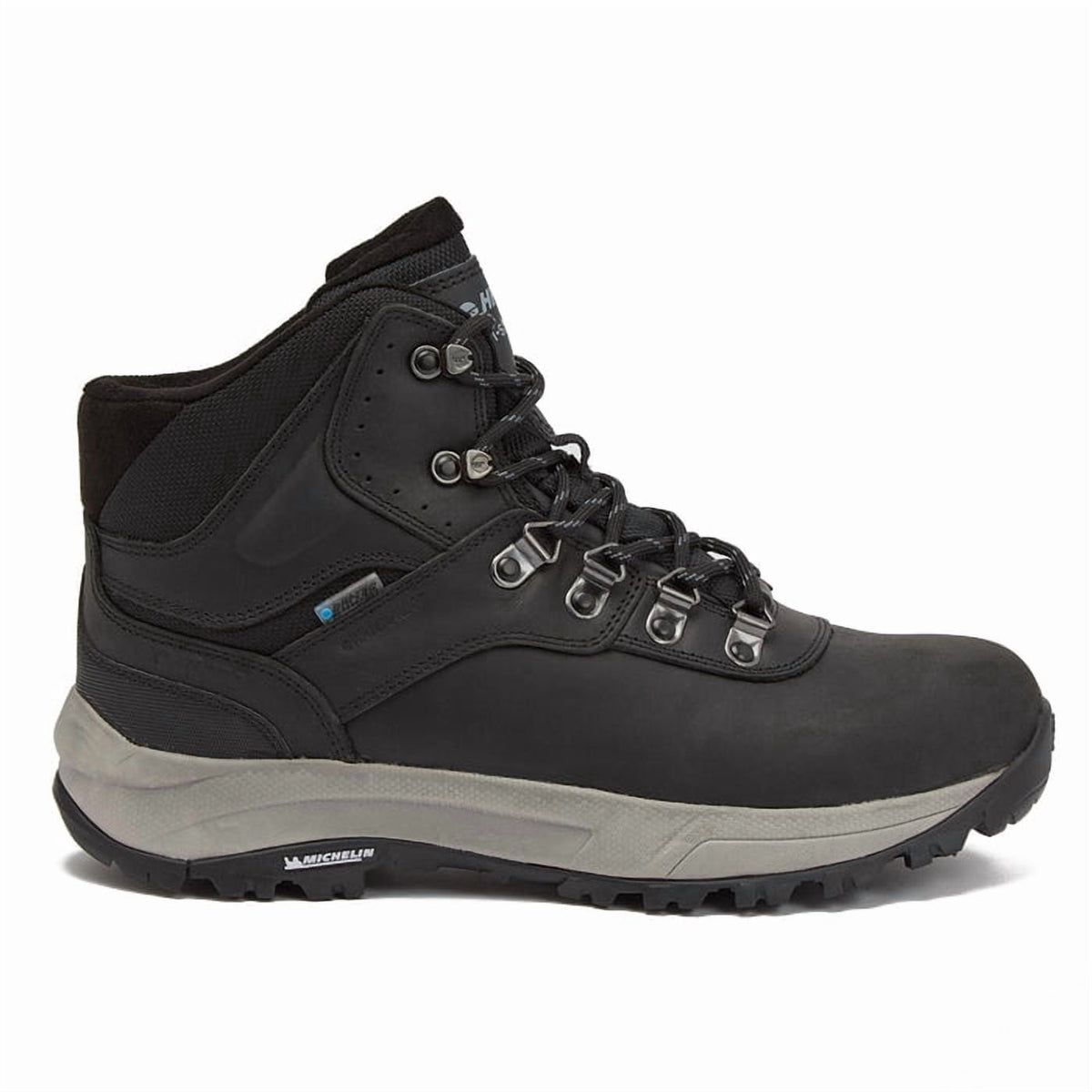 HI-TEC Men's Altitude VI I Waterproof Hiking Boot Black - CH80054M-B