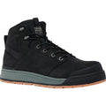 Hard Yakka 3056 INT Men's Composite Toe Static-Dissipative Puncture-Resisting Side Zip Work Hiker, Black, Size 8(W)